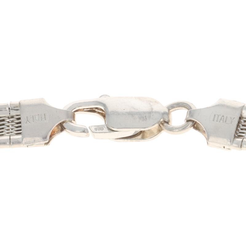 Collana a catena Omega in argento 925 - 925 in vendita 2