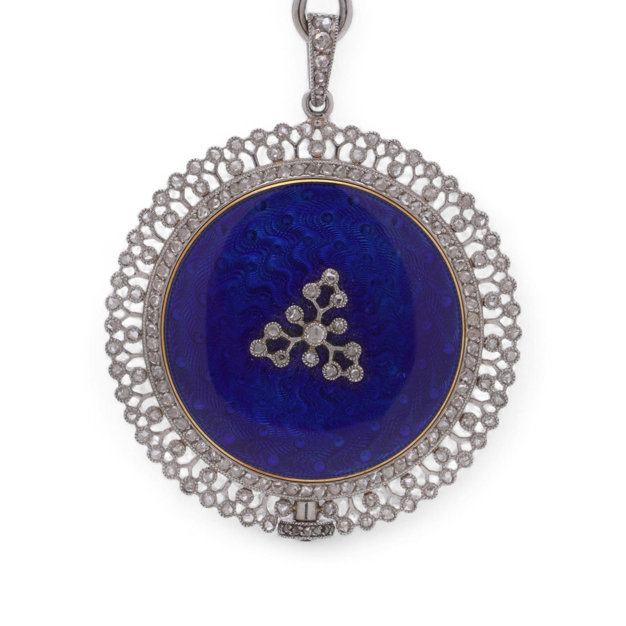 da uomo o donna Orologio da tasca aperto in argento 925 di Dennison Watch Case Co. in vendita