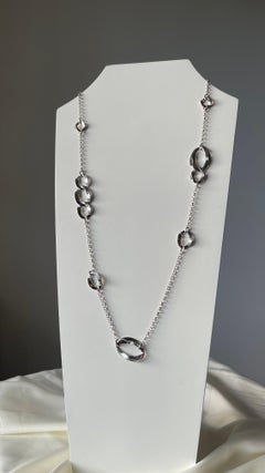 Sterling Silver Open Link Chain Necklace