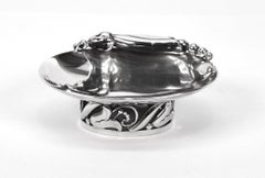 Sterling Silver Open Salt Dish by FX Alphonse LaPaglia
