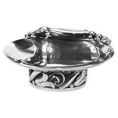 Used Sterling Silver Open Salt Dish by FX Alphonse LaPaglia