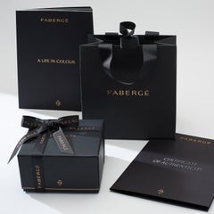 Fabergé Sterling Silver Oval Tanzanite Fluted Ring