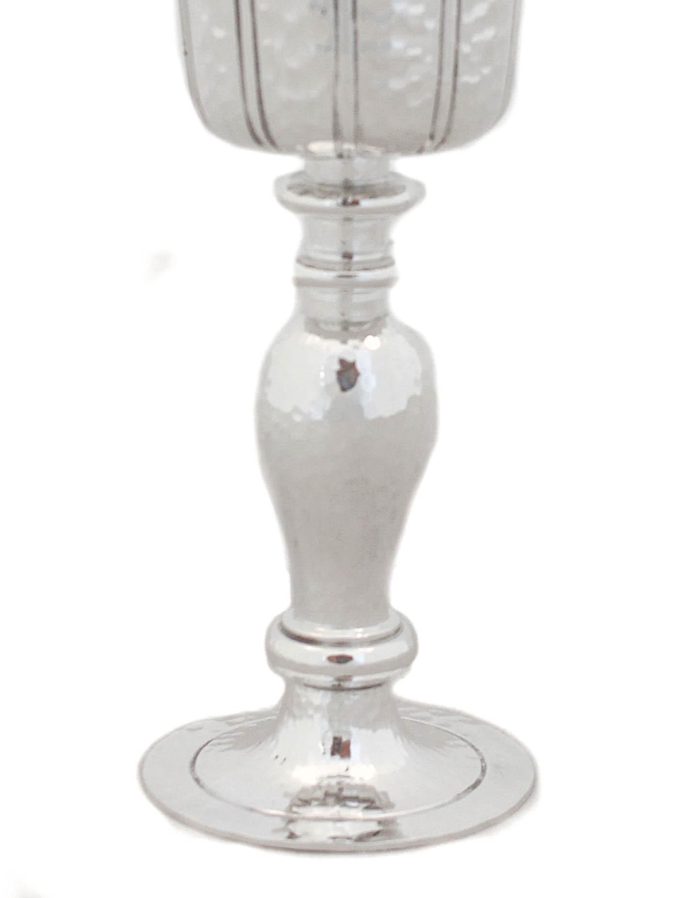 Sterling Silver Pampaloni Goblet In New Condition In Brooklyn, NY