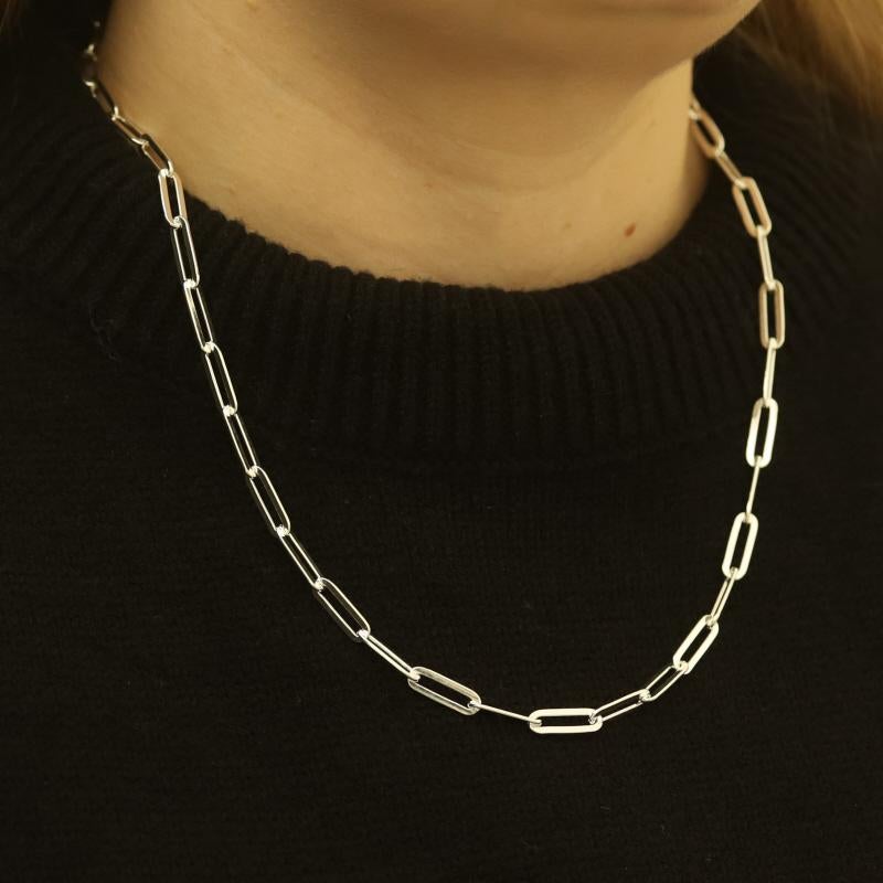 Donna Collana a forma di graffetta in argento 925 - 925 Italia in vendita