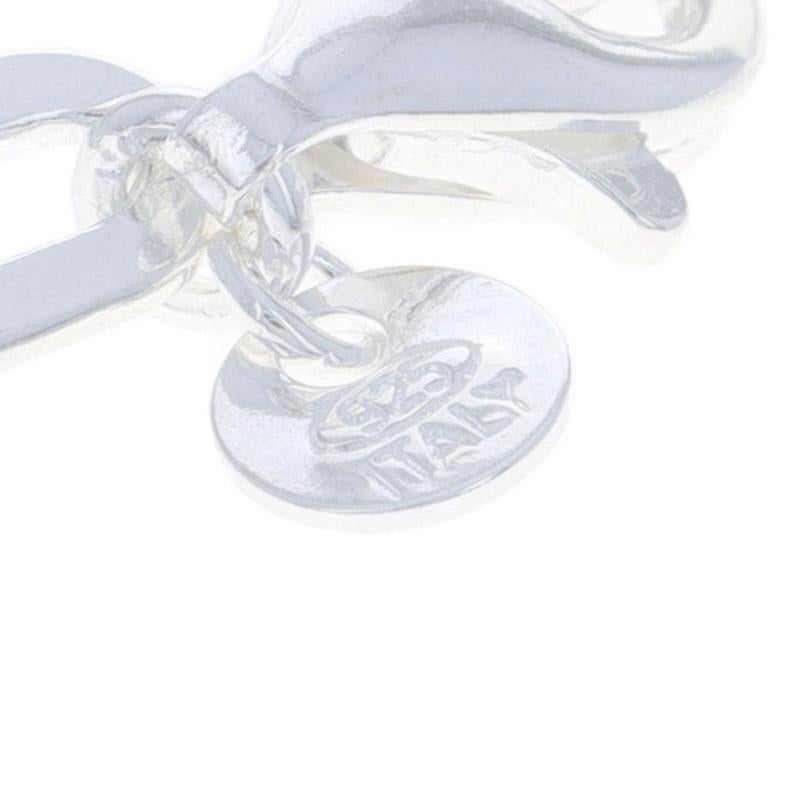 Collana a forma di graffetta in argento 925 - 925 Italia in vendita 3