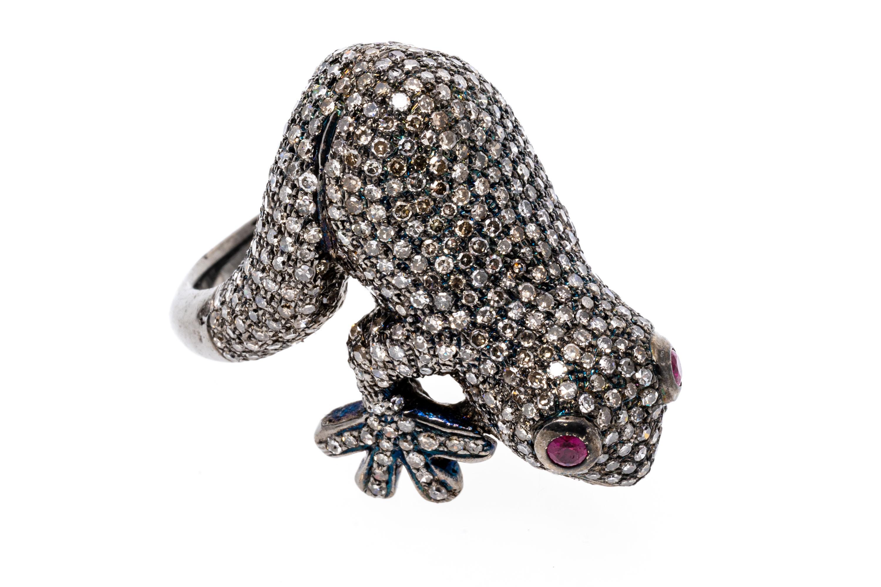 frog diamond ring