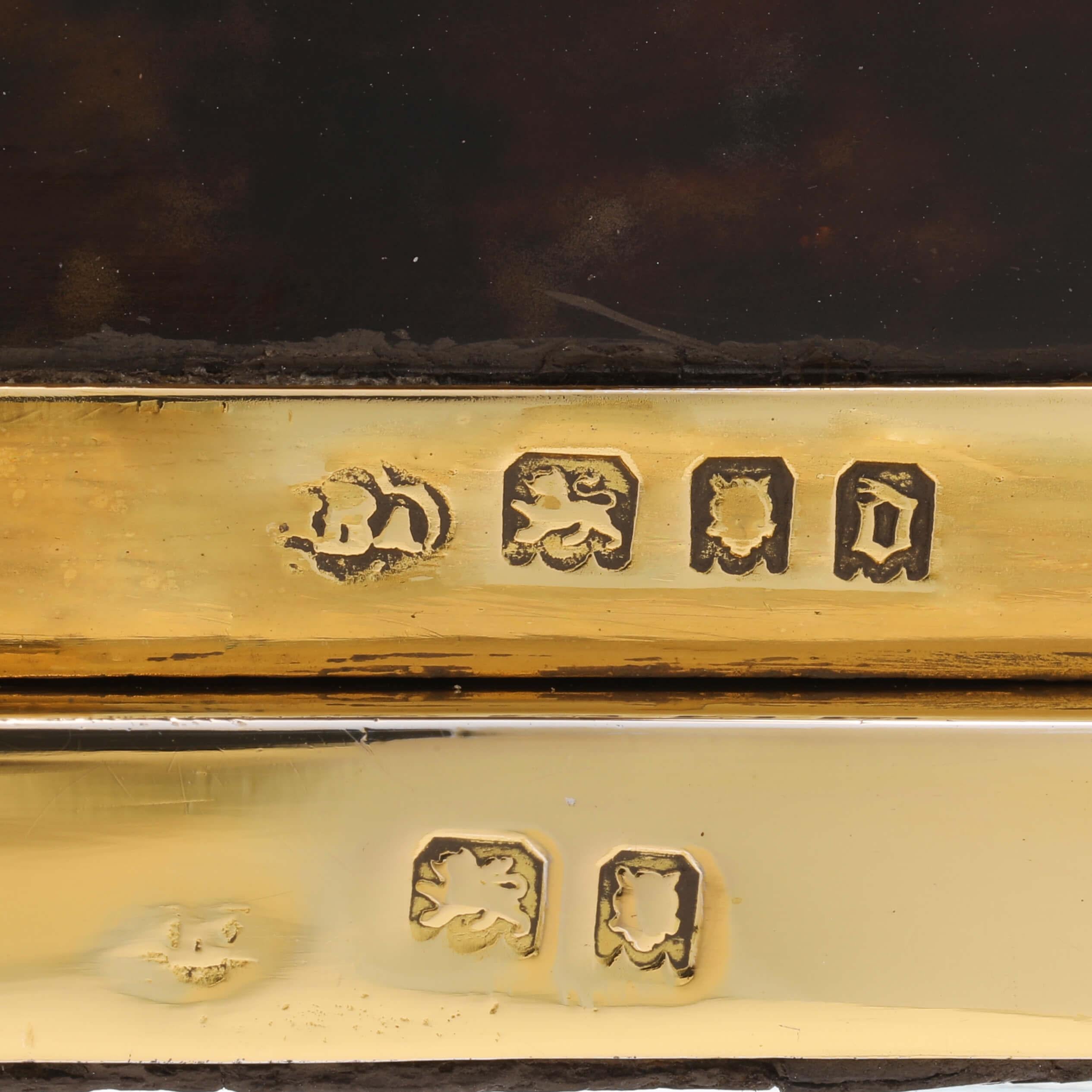 antique silver desk calendar