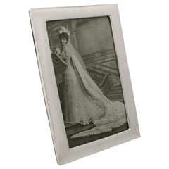 Sterling Silver Photograph Frame, Antique George V
