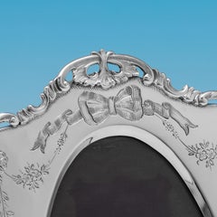 Edwardian Antique Sterling Silver Photograph Frame from 1905