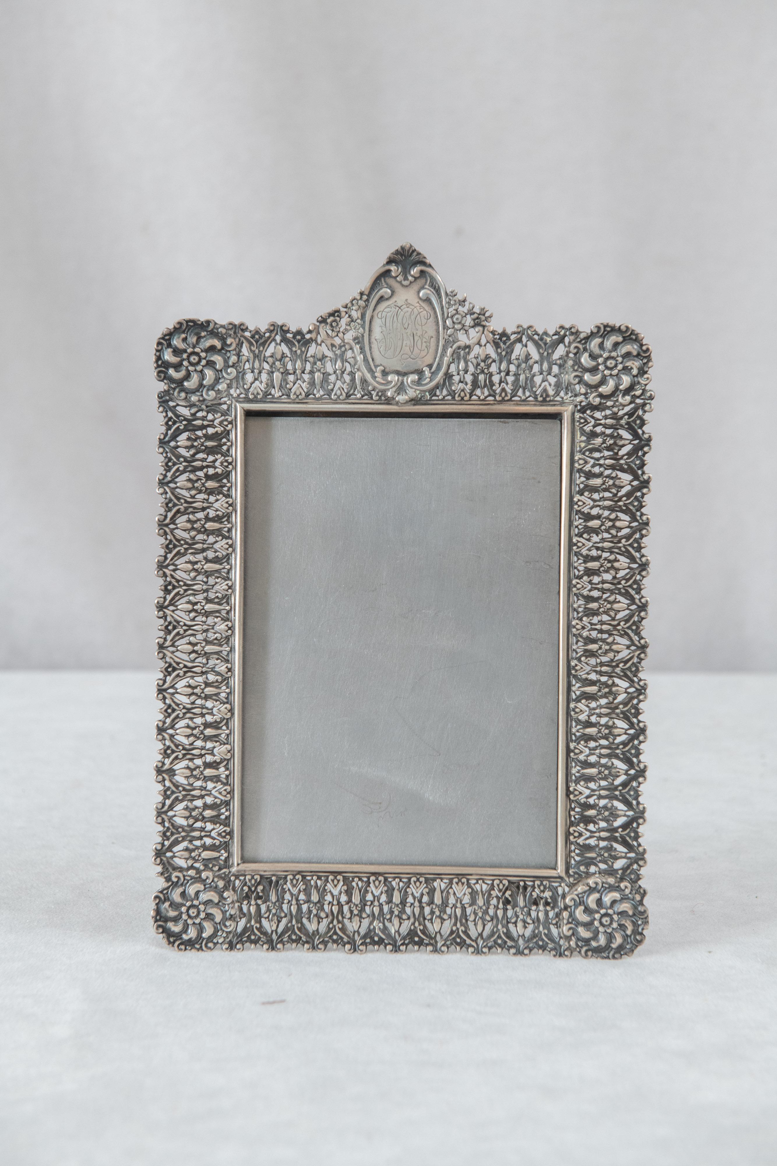 American Sterling Silver Picture Frame by Tiffany Co. ca.1900
