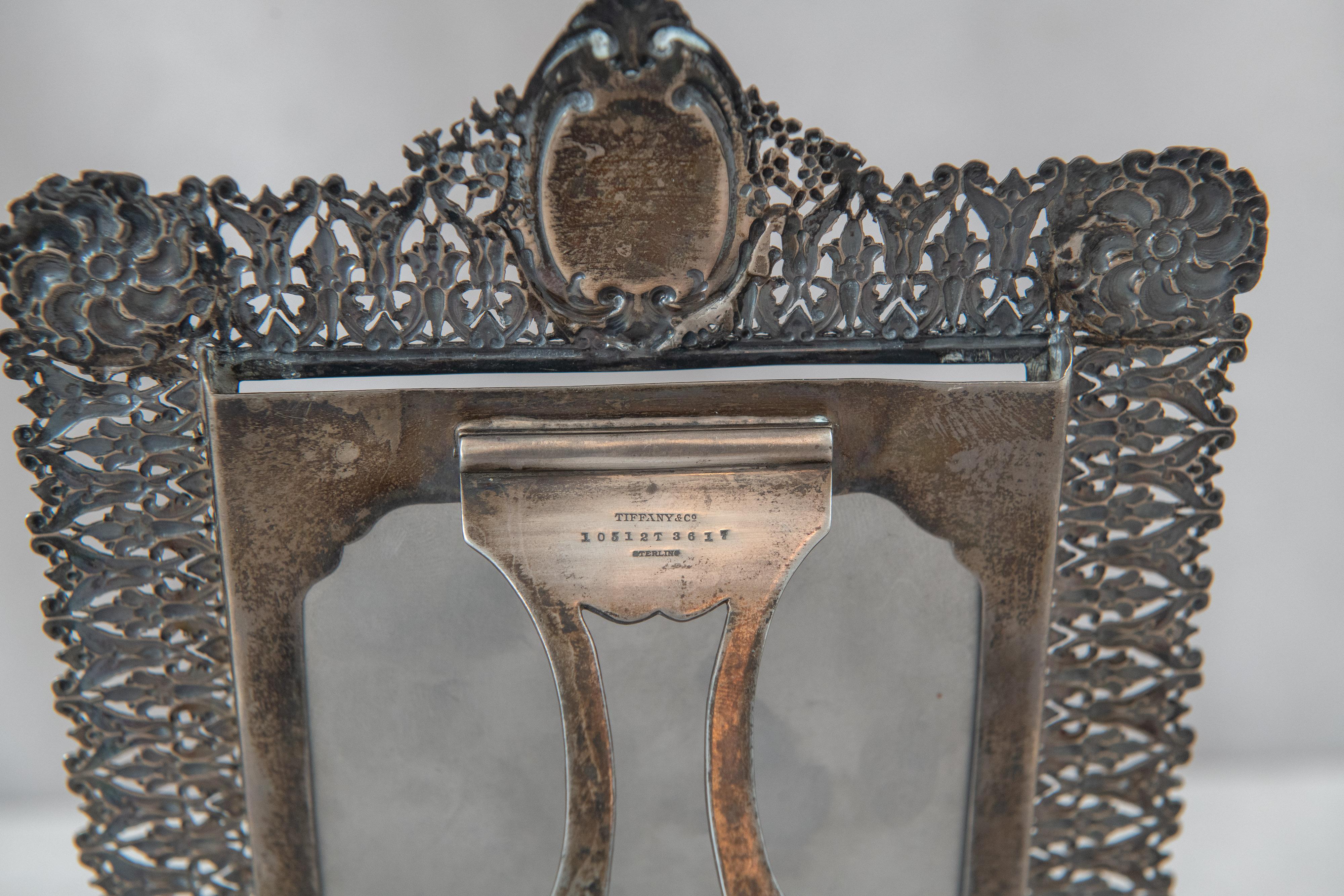 Sterling Silver Picture Frame by Tiffany Co. ca.1900 2
