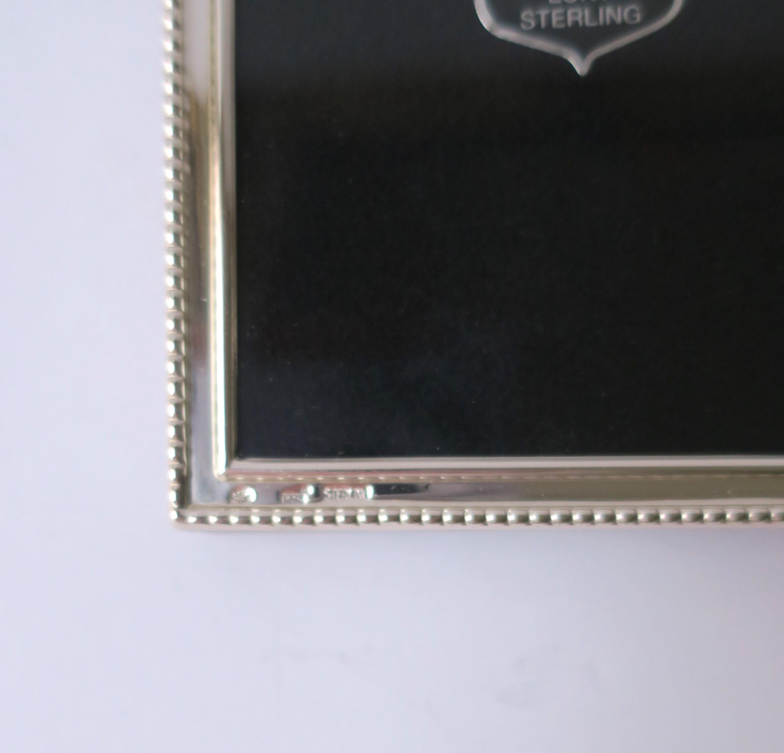 Sterling Silver Picture Frame from Spain For Sale 5
