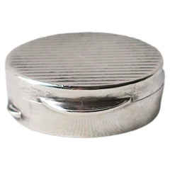 Sterling Silver Pill Box