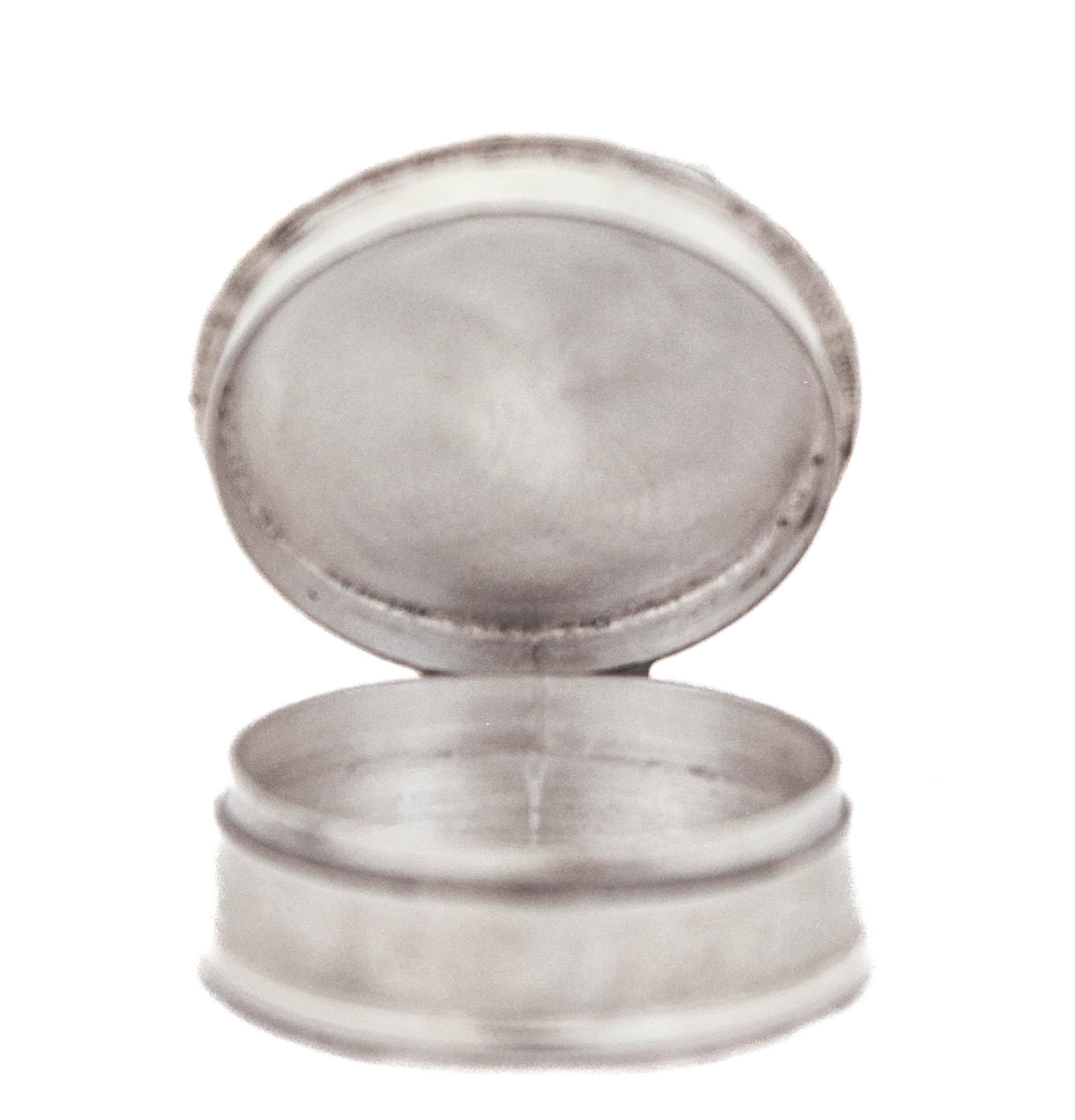  Sterling Silver Pillbox In New Condition For Sale In Brooklyn, NY