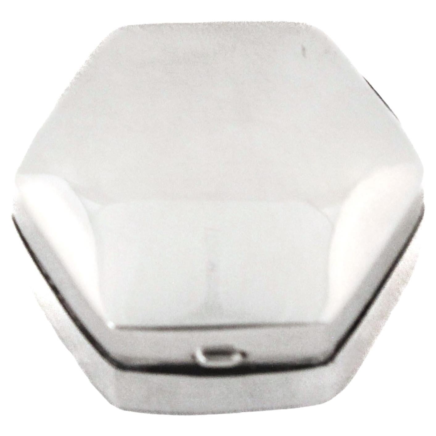 Boîte à pilules argent sterling