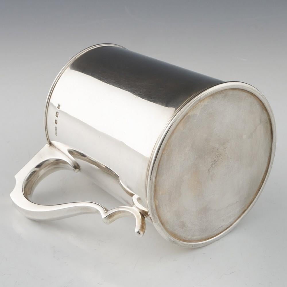 Sterling Silver Pint Tankard Sheffield 1930 For Sale at 1stDibs