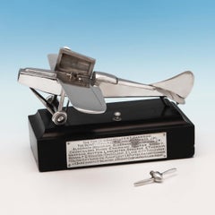 RAF Interest, RAF Kingstown, Early Battery Operated Plane Cigar Lighter, 1936