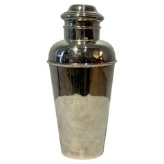 Sterling Silver-Plated Martini Shaker, Large