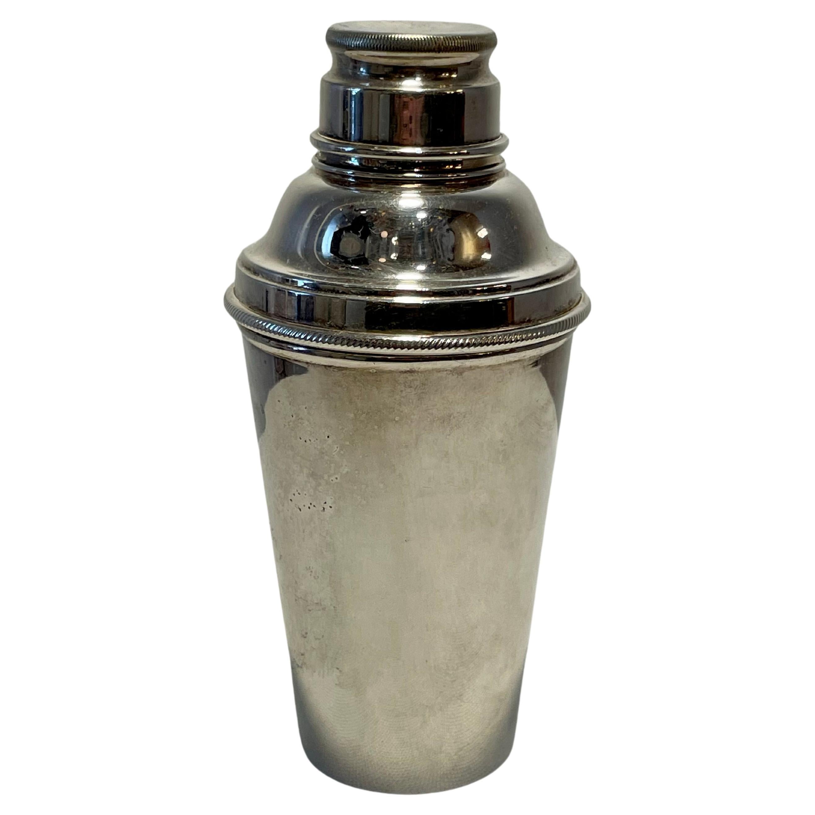 Sterling-Silver Plated Martini Shaker, Small