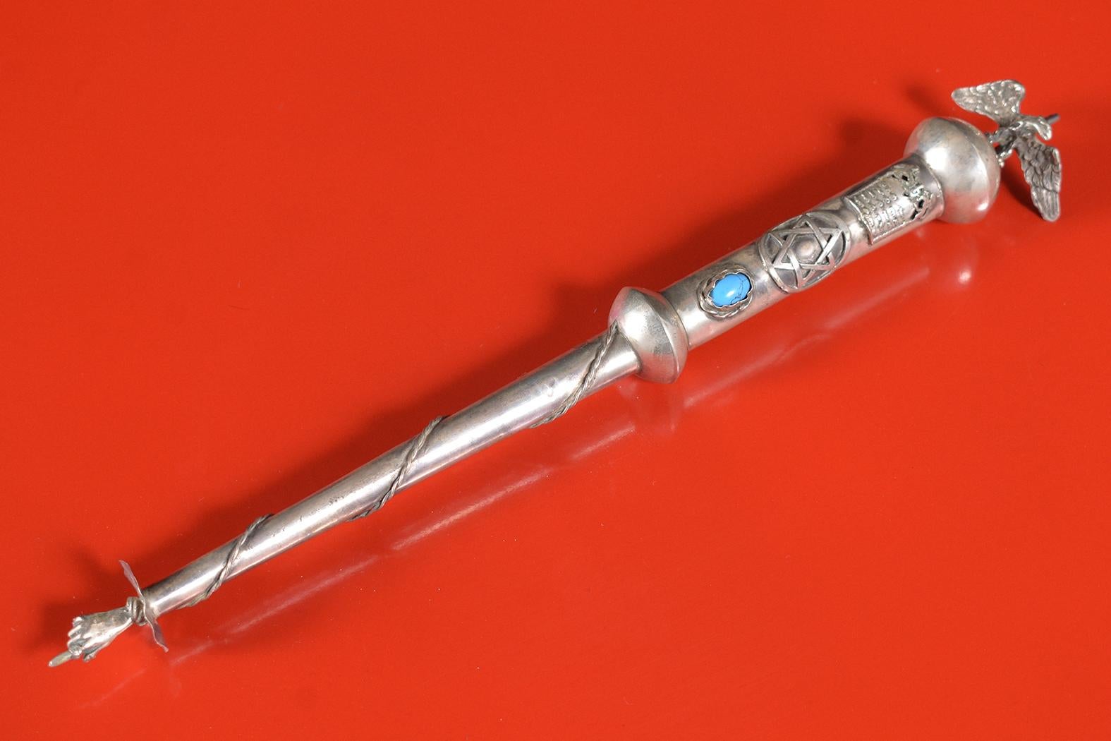 French Sterling Silver Torah Pointer