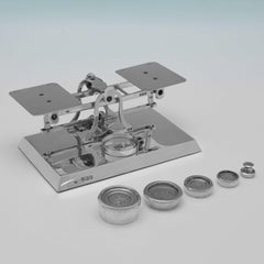 Postalformate aus Sterlingsilber – Schreibtischideen – gestempelt 1913