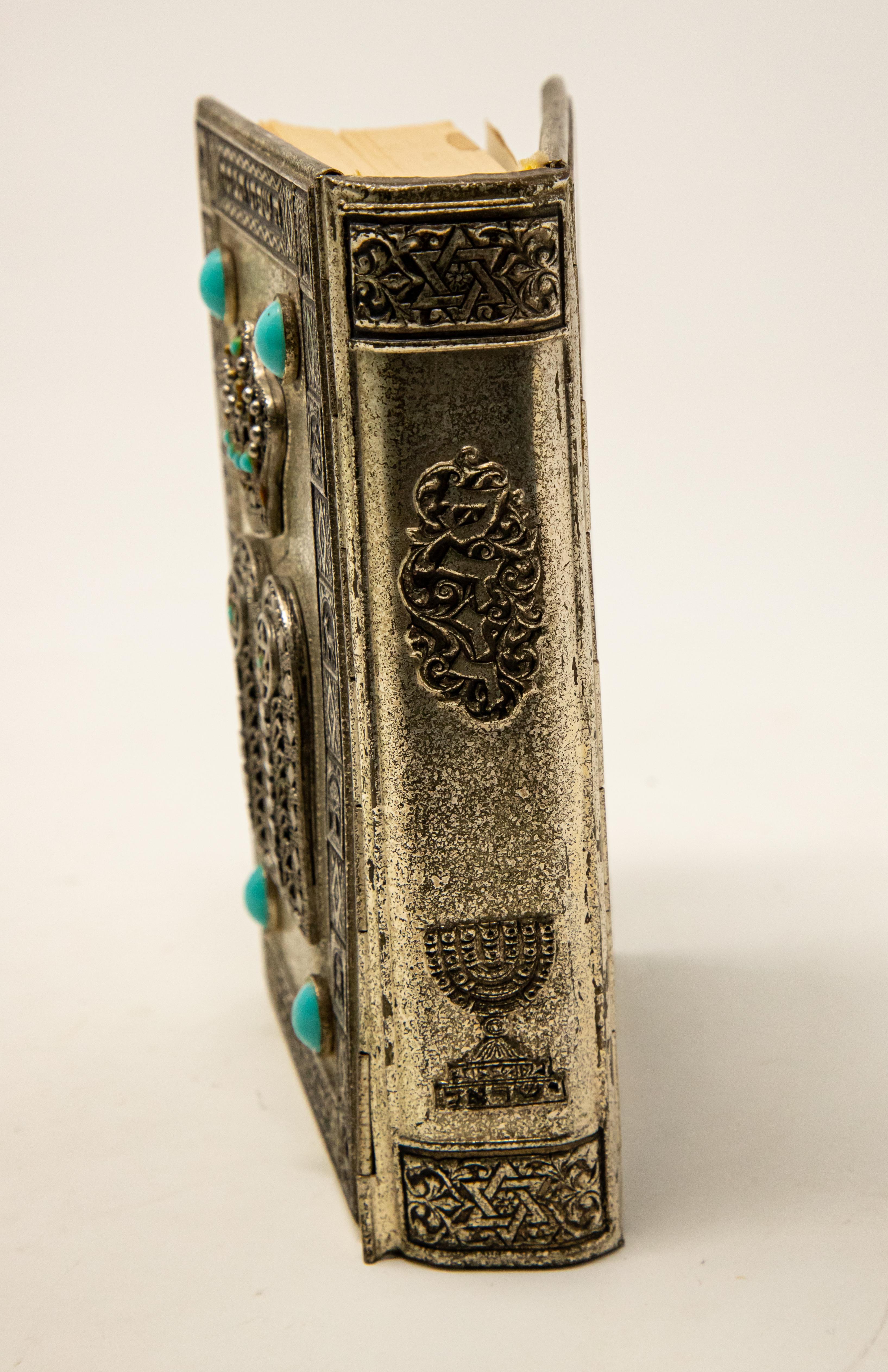 19th Century Sterling Silver Prayer Book For Sale