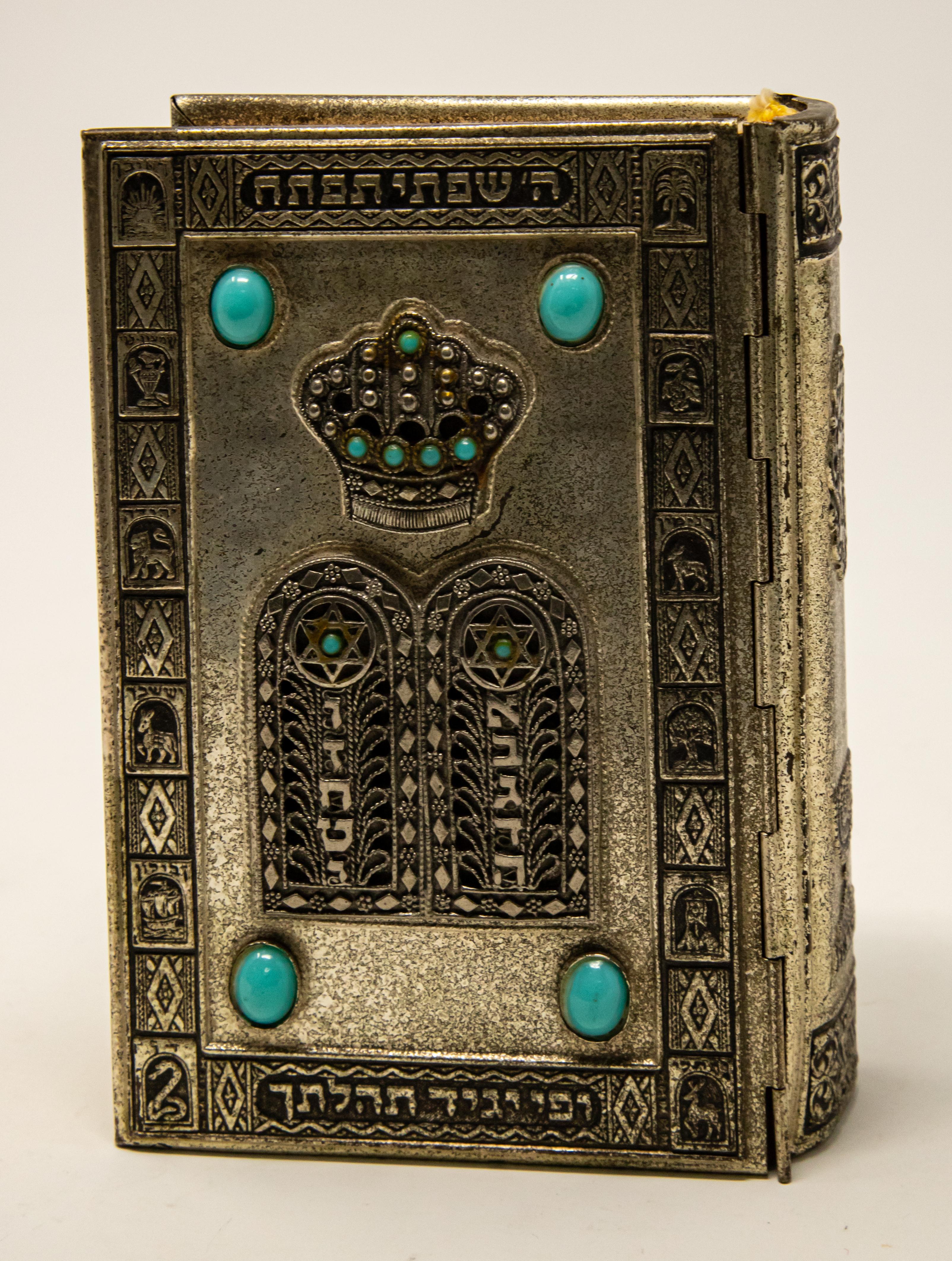 Paper Sterling Silver Prayer Book For Sale