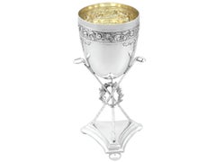 Präsentations-Golf-Trophäe aus Sterlingsilber – Antike George V. (1927)