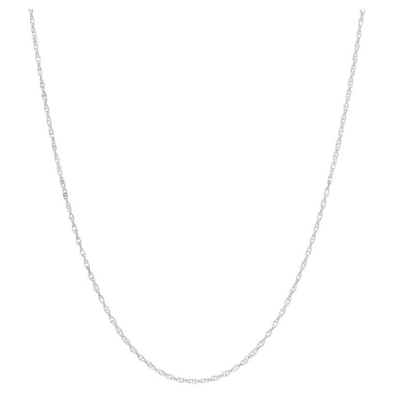 Sterling Silver Prince of Wales Chain Necklace 18 1/2" - 925