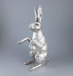 Sterling Silver Rabbit Box