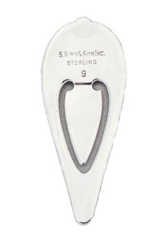 Repousse-Tablett aus Sterlingsilber