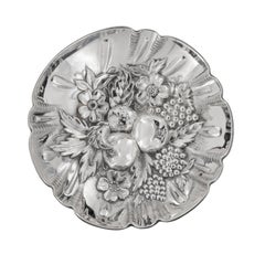 Sterling Silber Repousse Butter-Muster  von S. Kirk & Sons