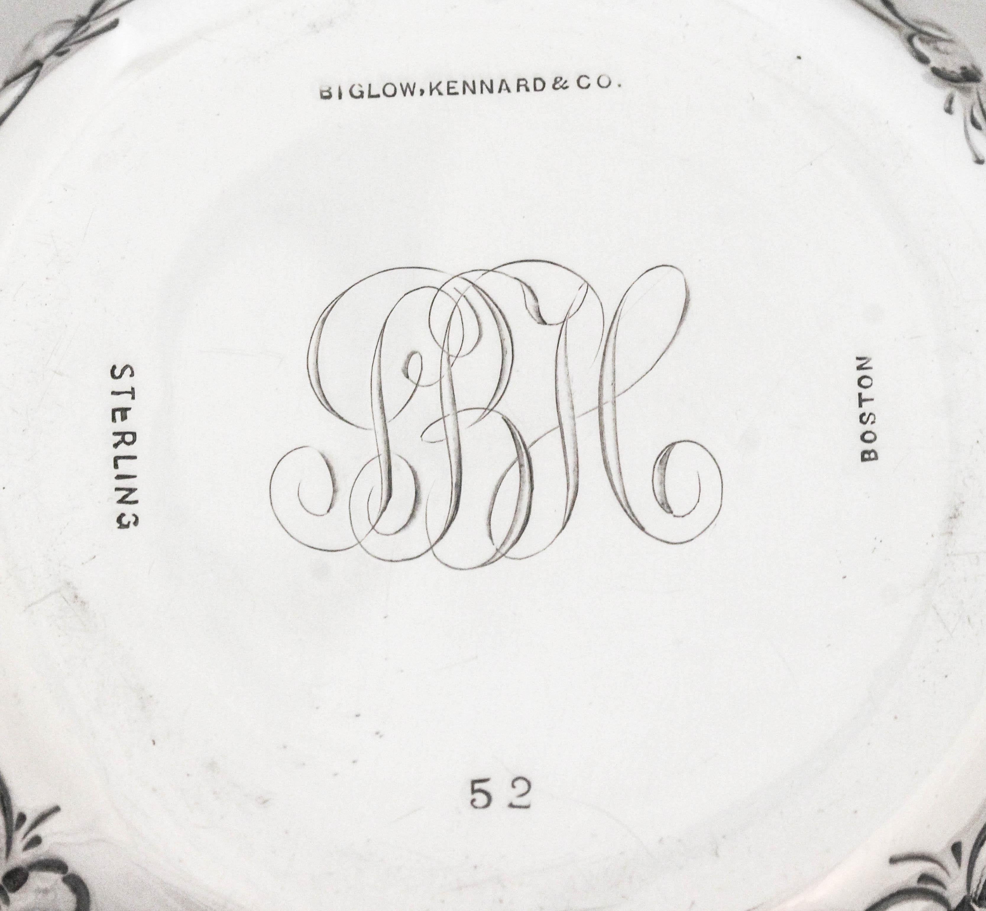 Early 20th Century Sterling Silver “Repousse” Jar For Sale