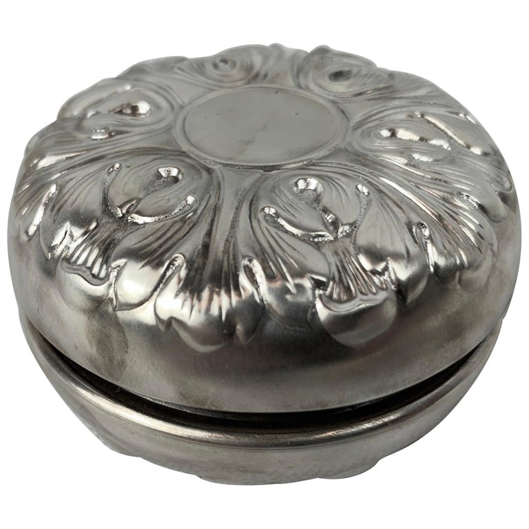 Executive Toy The Yo Yo In Sterling Silver Repousse By The Gorham Mfg Co For Sale At 1stdibs