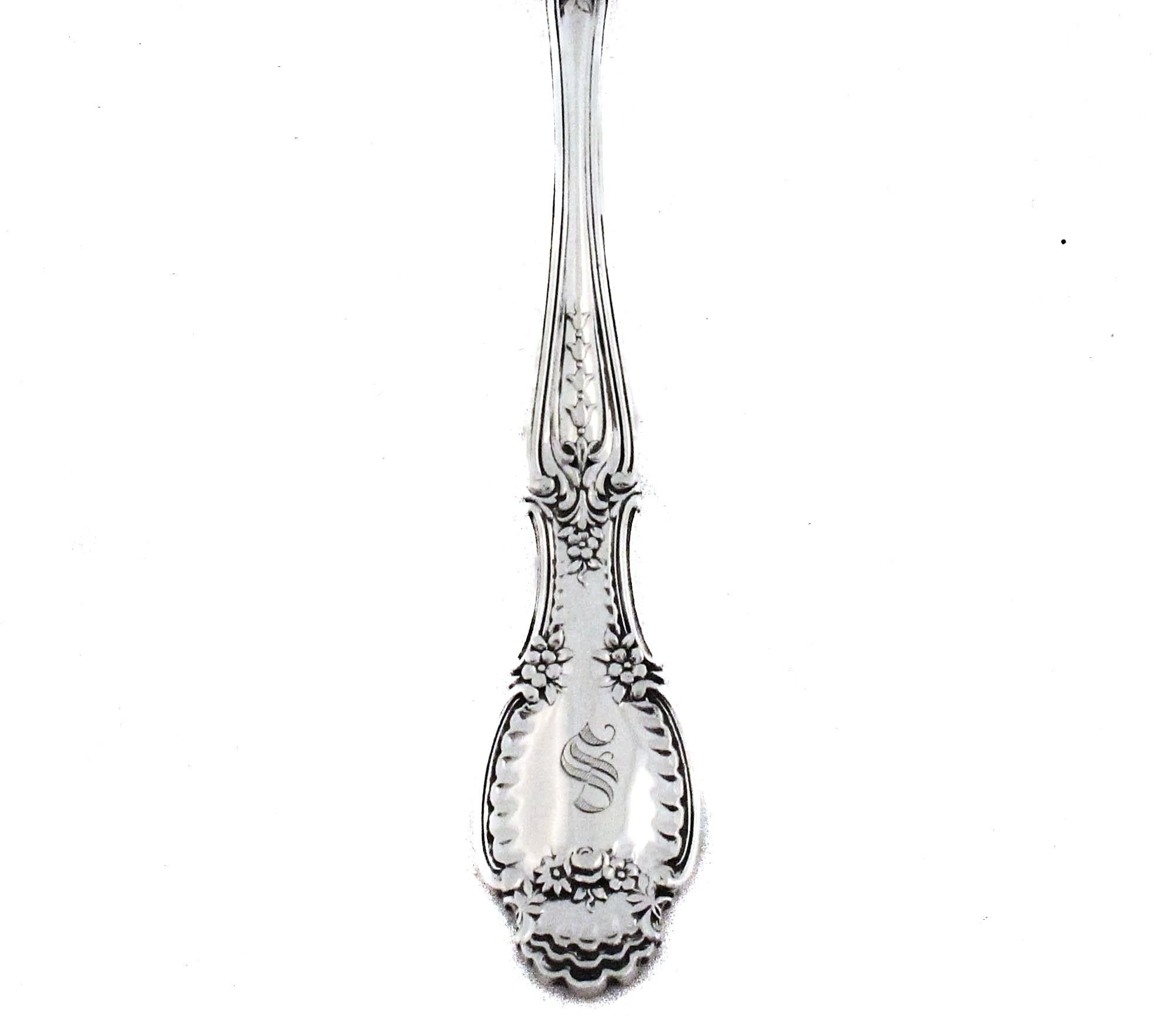 American Sterling Silver “Richelieu” Serving Spoon For Sale