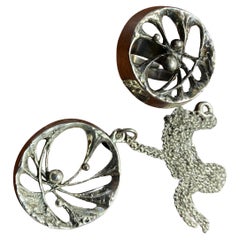 Anello e collana in argento Sterling Karl Laine Sen&Laine Ragnatela Finlandia