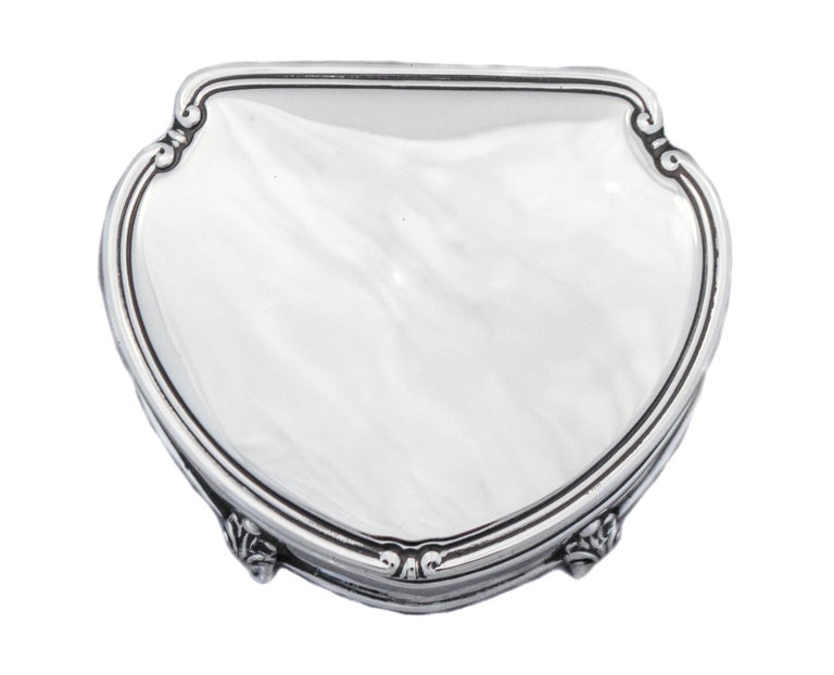Sterling Silver Ring Box For Sale at 1stDibs