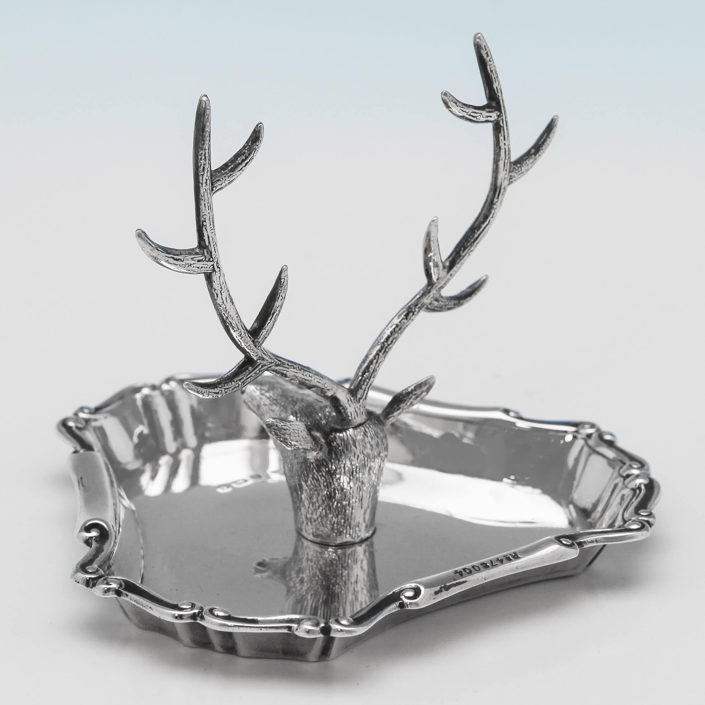 Edwardian Sterling Silver Ring Stand