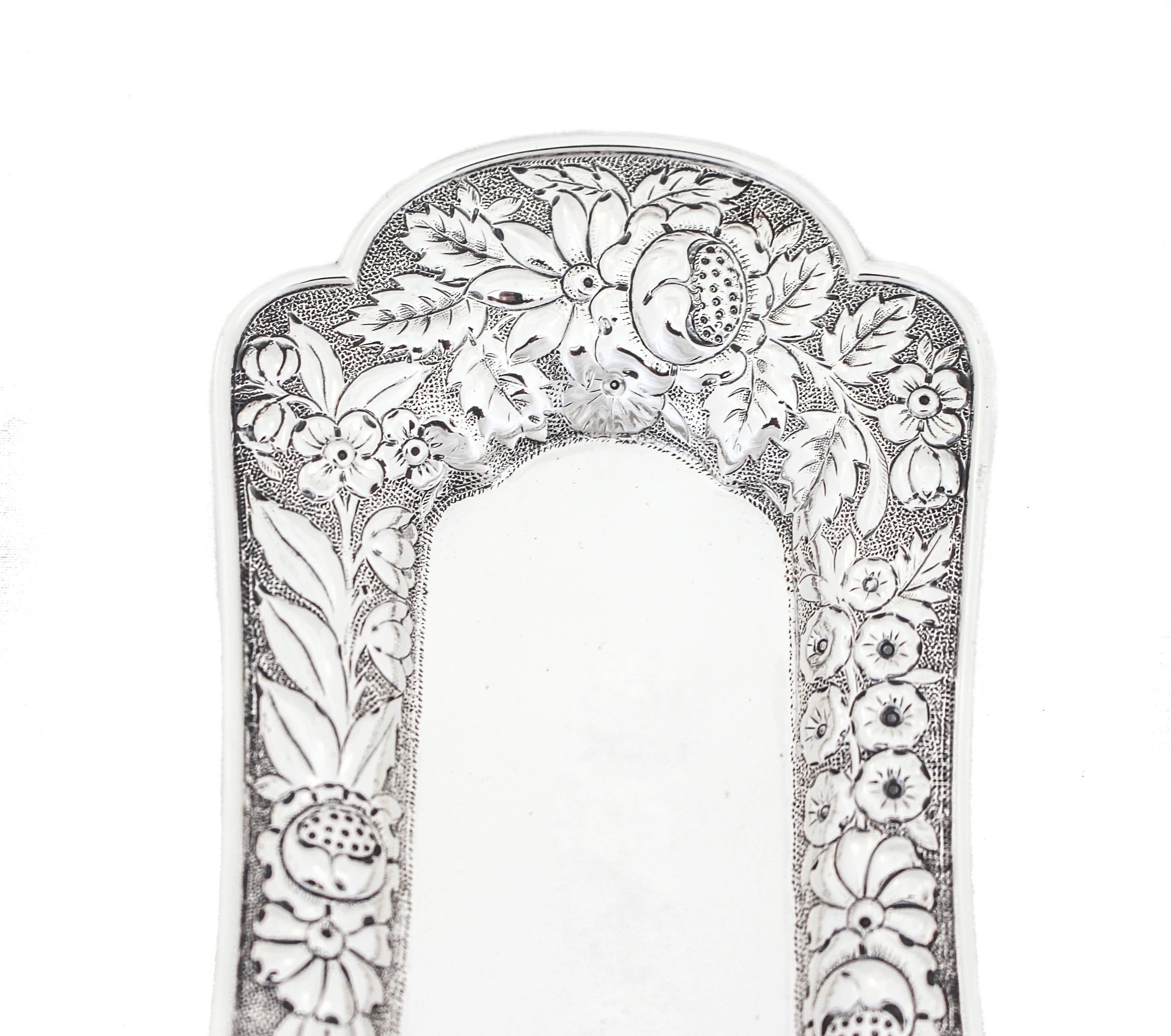 American Sterling Silver Ring Tray, 1886 For Sale