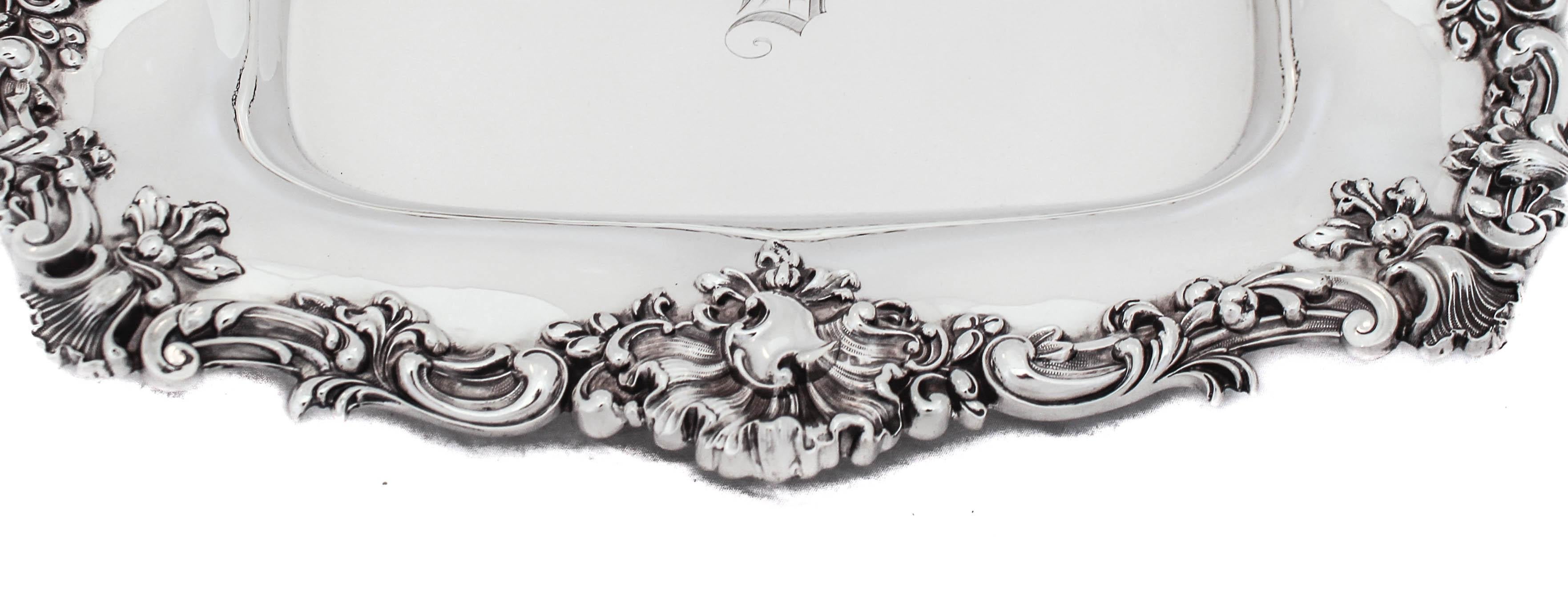 American Sterling Silver Rocco Platter