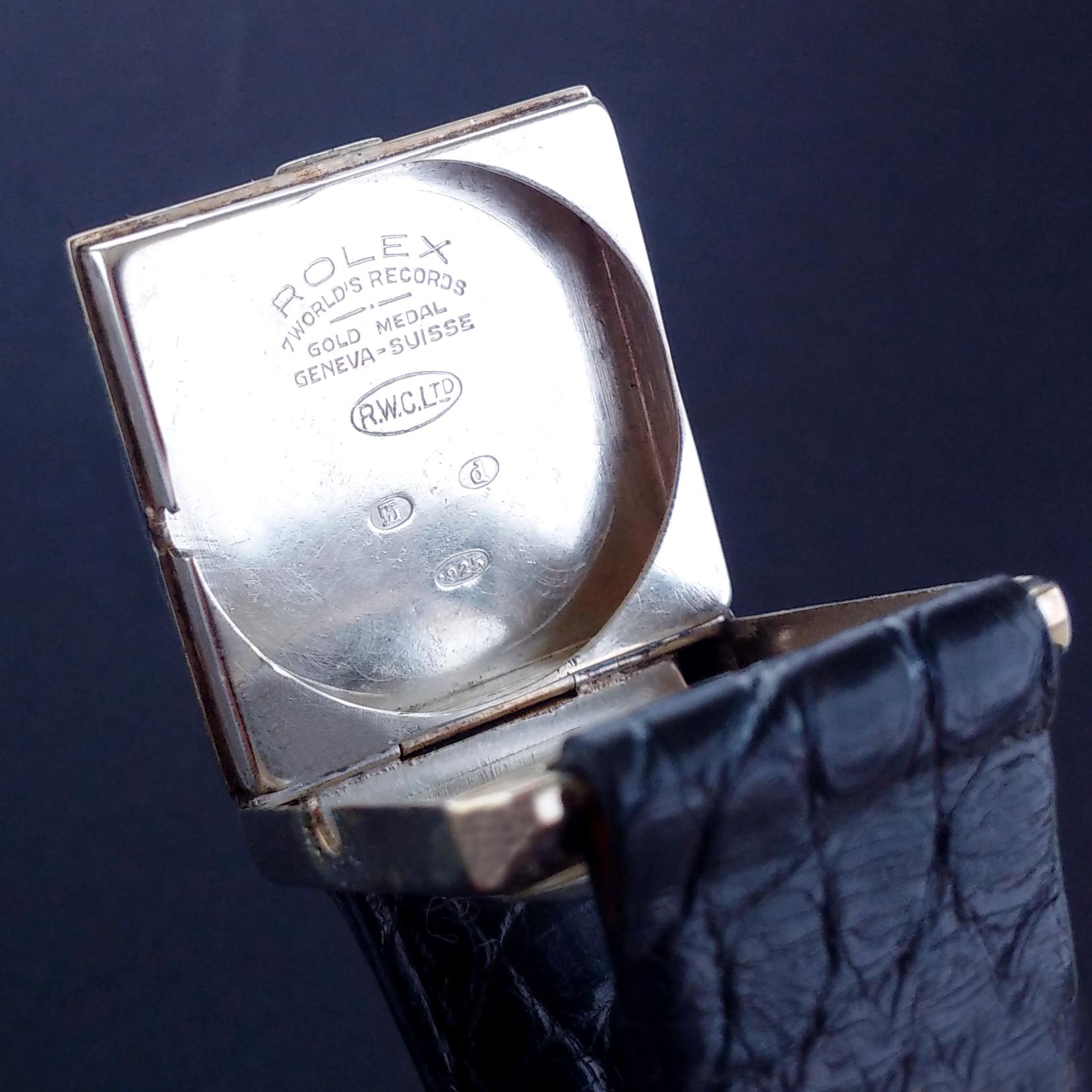 Sterling Silver Rolex, Art Deco, 1926 2
