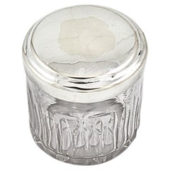 Sterling Silber Rouge-Glas