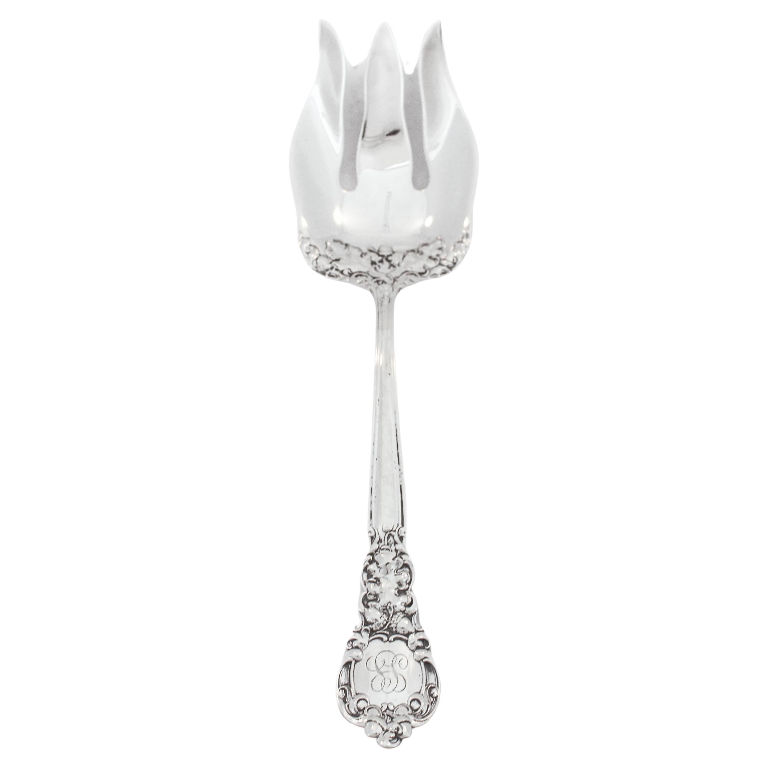 Fourchette de service Royal Oak en argent sterling