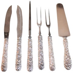 Sterling Silver S. Kirk & Sons, Cutlery Set, 6 Pieces