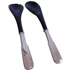 Sterling Silver Salad Serving Spoons 1810 Pattern by International Silver