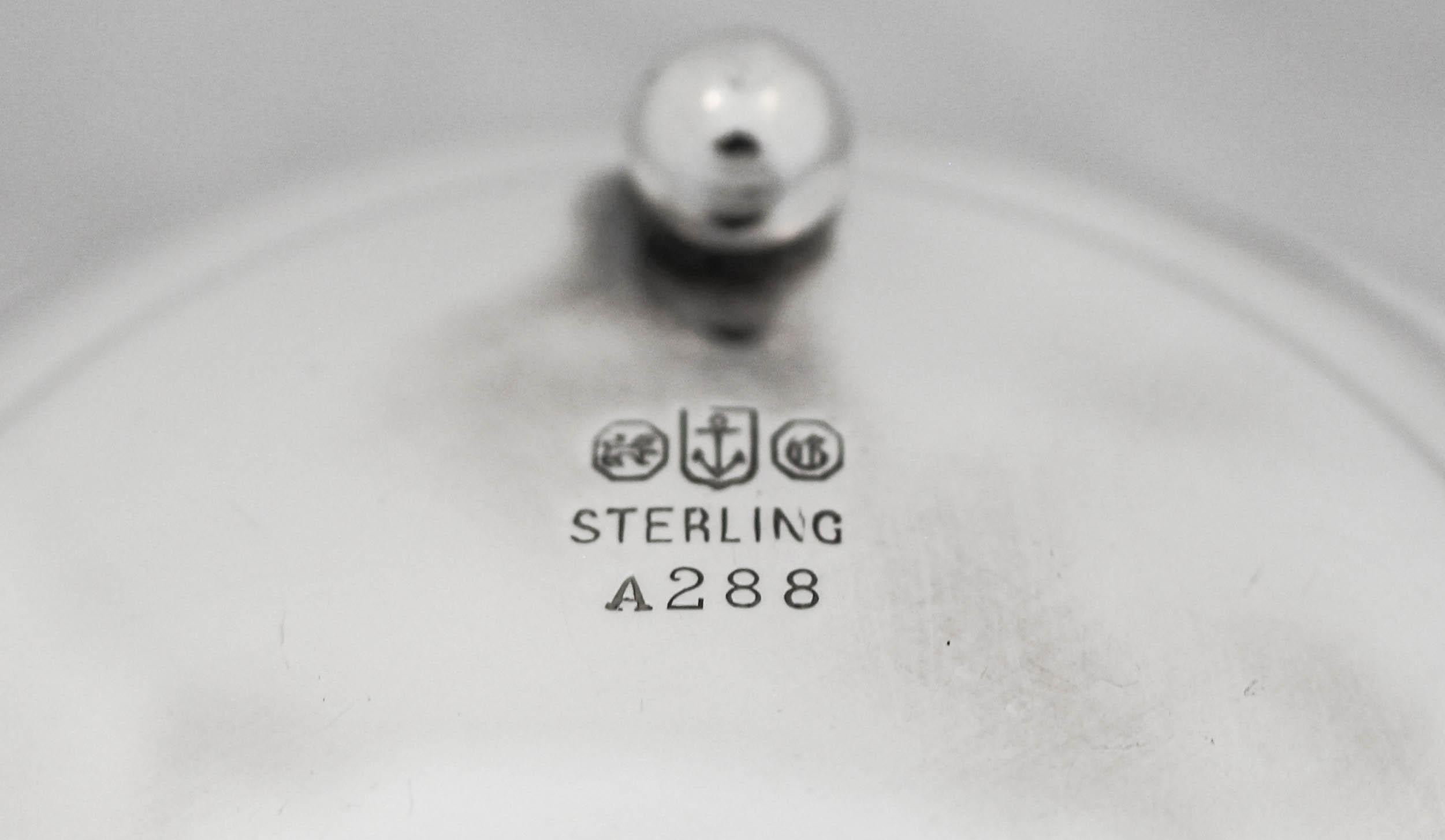 Sterlingsilber-Salzstreuer (Frühes 20. Jahrhundert) im Angebot