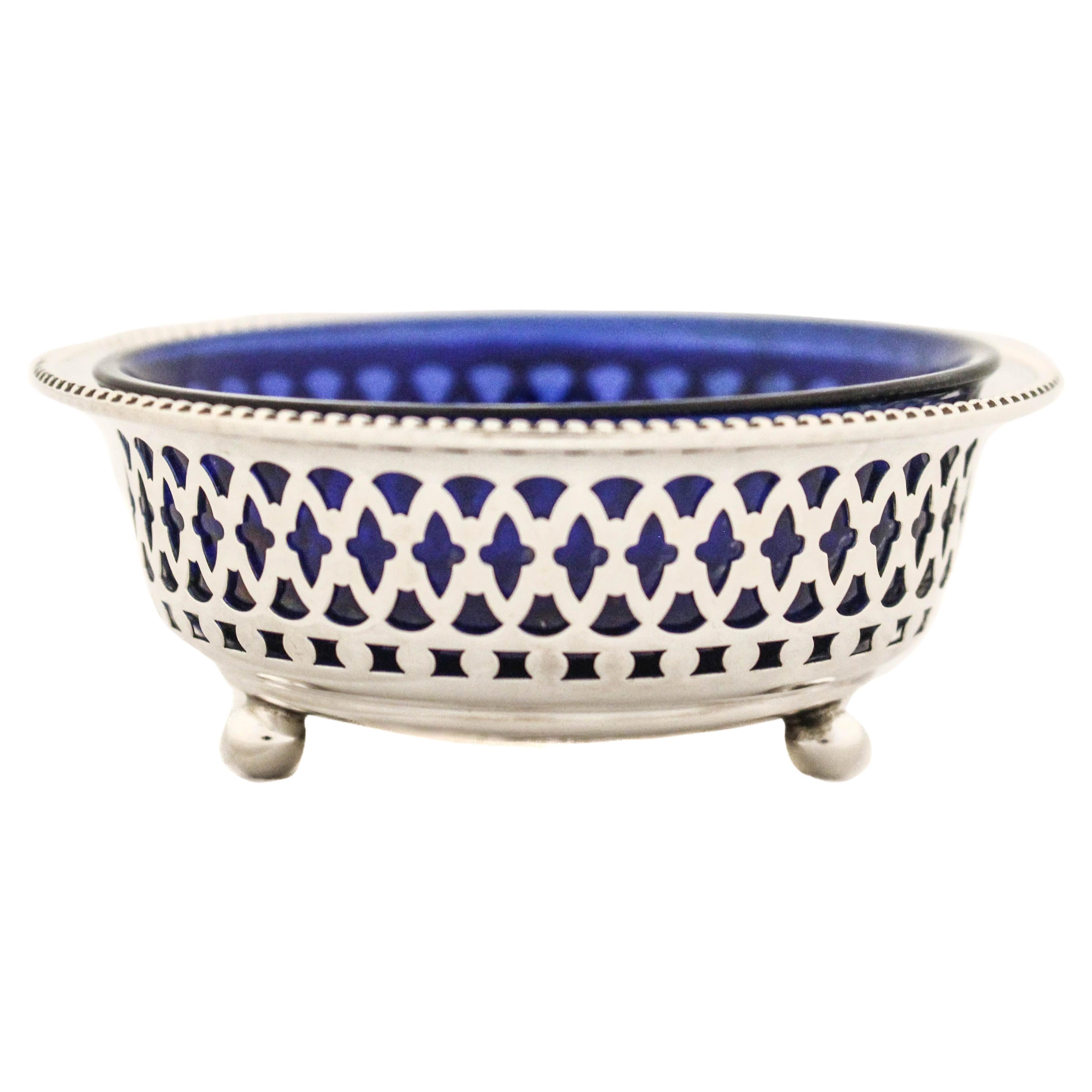 Sterling Silver Salt Cellar For Sale