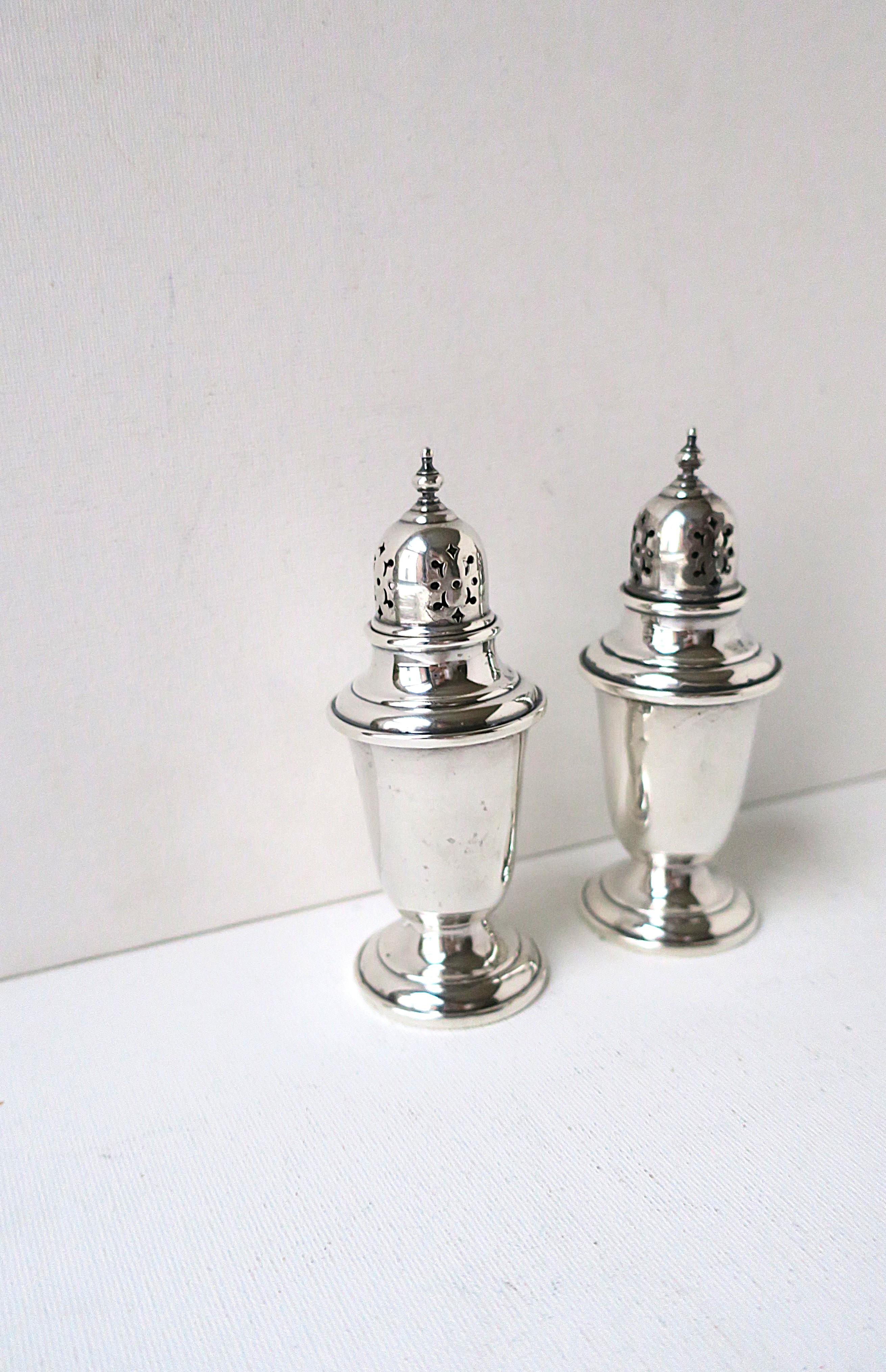 Salero y Pimentero de Plata de Ley Gorham siglo XX en venta