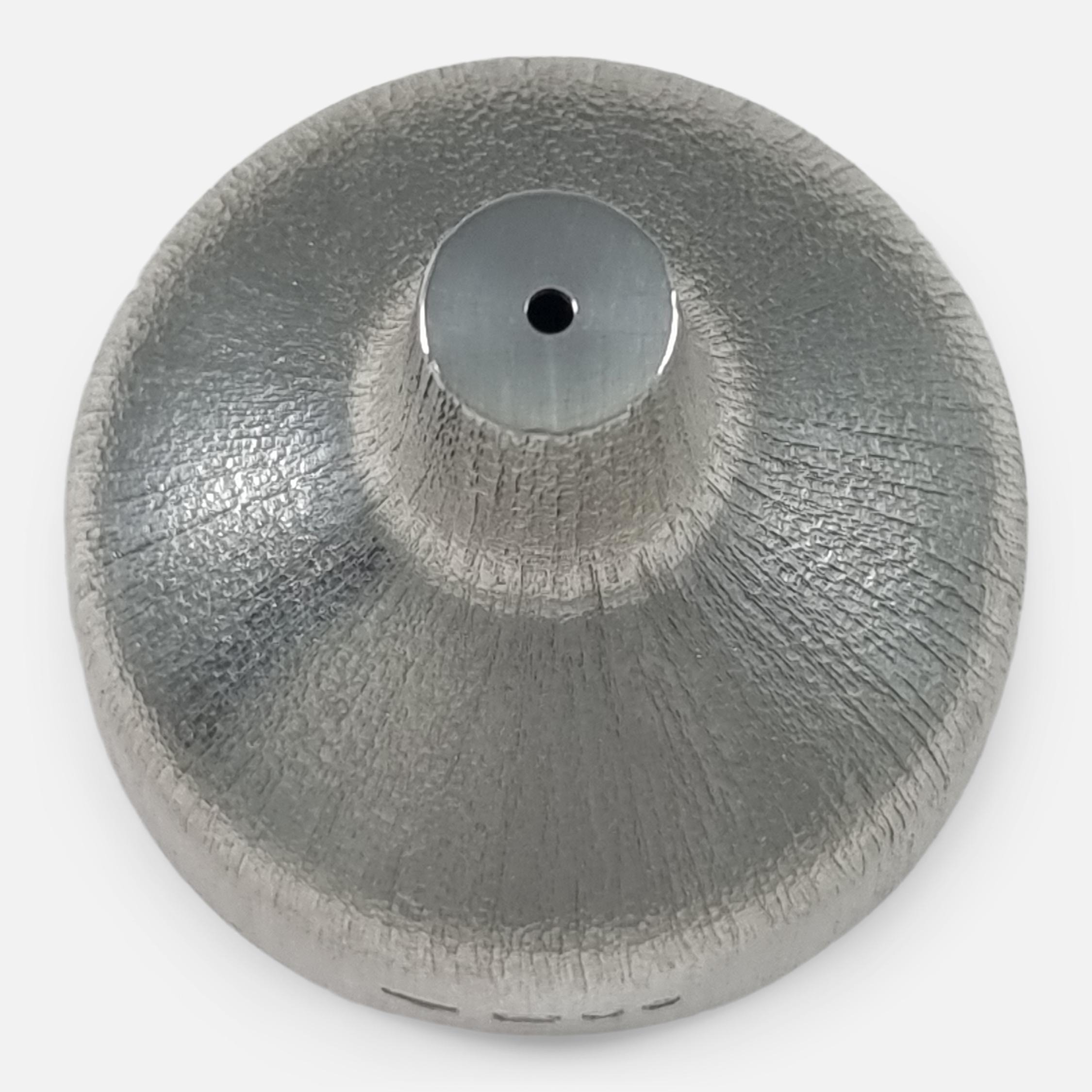 Salero y pimentero de plata de ley, Casa de Lawrian, 1974 en venta 5