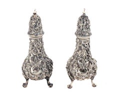 Sterling Silver Salt Shakers & Cellars